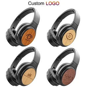 Woodpods IX wooden bluetooth headphone