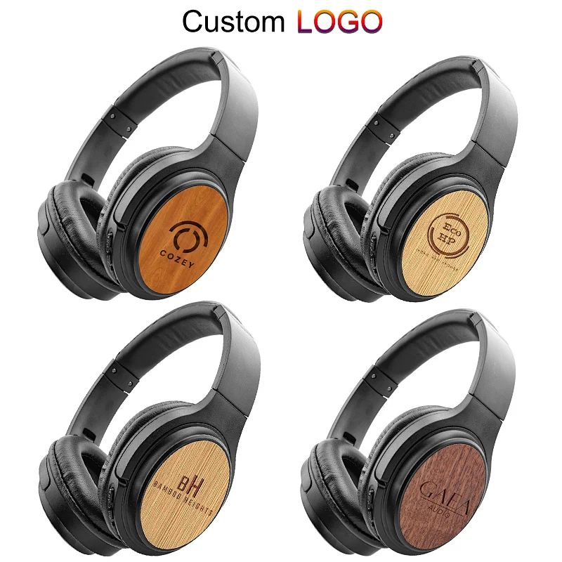 Woodpods IX Bluetooth-Kopfhörer aus Holz