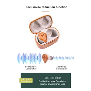 Woodpods II Mini tws buletooth wooden earbuds