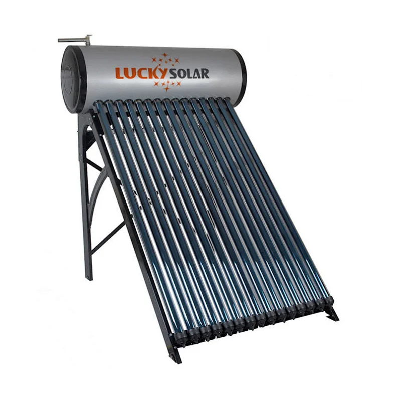 Aquecedor solar de água pressurizado integrado