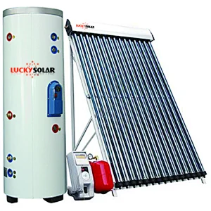 Seperated pressure bearing type single copper coil tank system