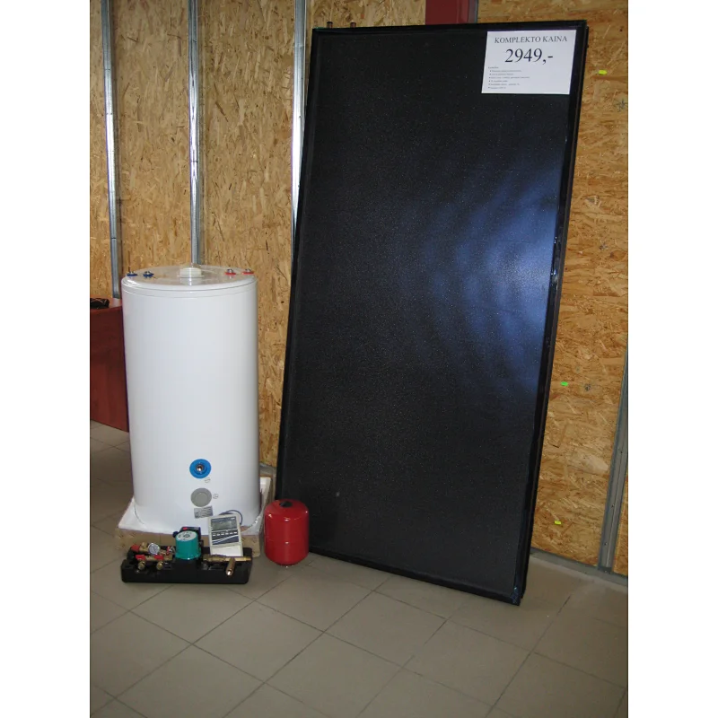 Split pressurized Solar Sytem Flat Plate Type