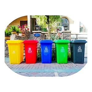 Color coded council bin