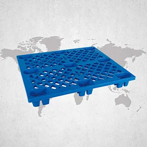 9 legs plastic pallet with foot divider