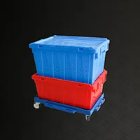 Plastic Moving Shipping Tote Crate