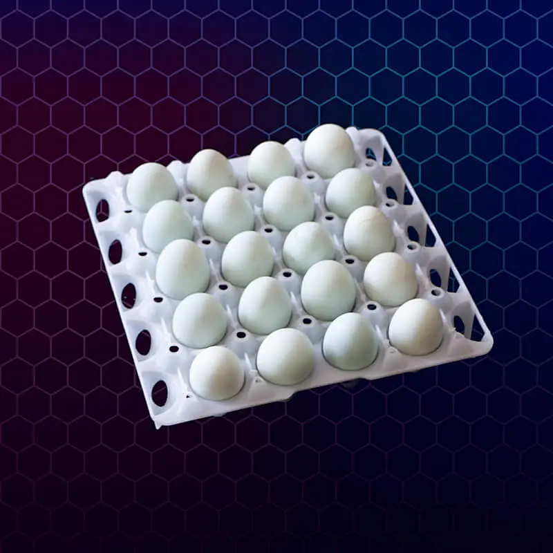 20 cells duck egg tray