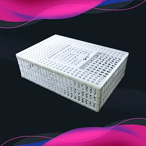 Middle size long poultry transport cage