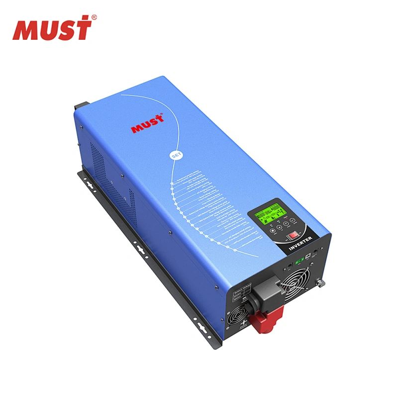 MUST PV3300 TLV Split phase hybrid solar inverter 1-6KW inversor ...