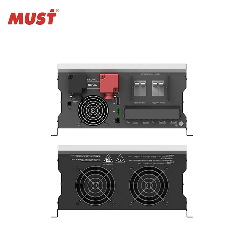 MUST PV3500 PRO 4KW 5KW 6KW 10KW 12KW 10KVA pure sine wave off gird inverter  24v 48v 220v with 100A 200A MPPT controller from China Manufacturer - MUST  ENERGY (GUANGDONG) TECHNOLOGY CO.