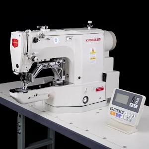 KL-430D Electronic Bar Tacking Jeans Sewing Machine For Heavy Duty Fabrics