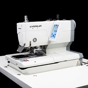 KL-588 Electronic Eyelet Button Holing Sewing Machine With Double Trimmer