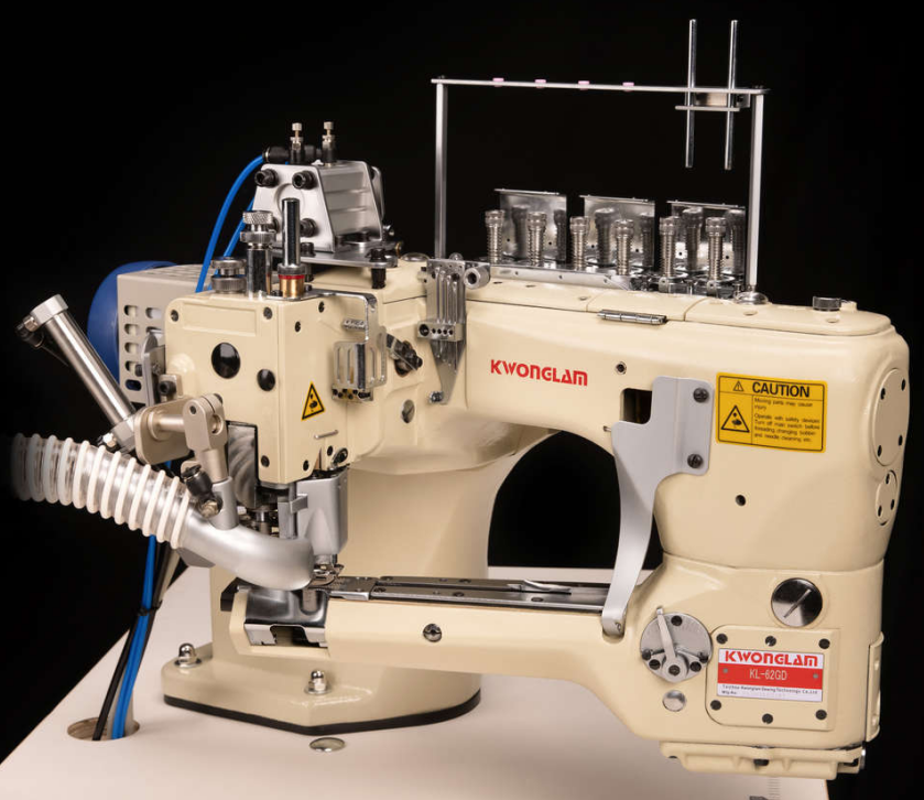 Direct Drive Feed-off-the-arm 4 Needle 6 Thread Flat-seaming Sewing Machine