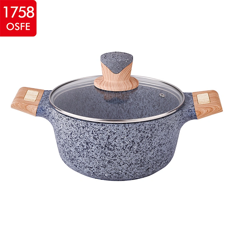 Granite Stone Classic Blue 15 Piece Pots and Pans Set, Nonstick Cookware  Set 