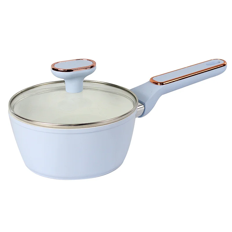 white ceramic coating cookware set enamel casserole cookware set
