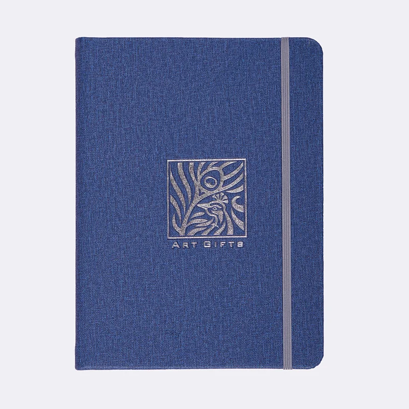 Wholesale a4 a5 100gsm Paper Custom Logo Hardcover PU Leather Diary Agenda Planner Journal Notebook