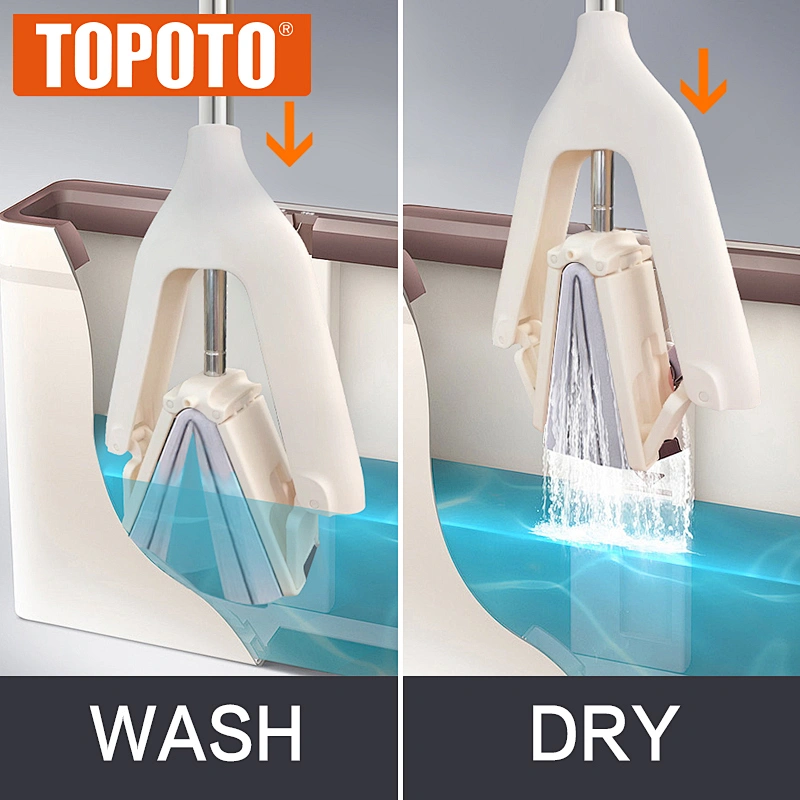 TOPOTO Magic Easy Collapsible Sponge PVA Folding Mop