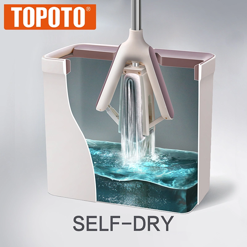 TOPOTO Innovative Design 3RD Generation Magic PVA Mop Bucket Set