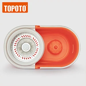 TOPOTO Best Selling Household Easy Clean 360 Magic Cleaning Floor Rotary Mop With Microfiber Mop Head