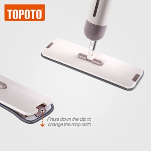 TOPOTO Easy Use Magic Wood Floor Microfiber Water Spray Mop