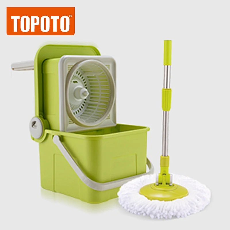 TOPOTO Online Shopping Mop Folding Bucket Magic Spin Mop