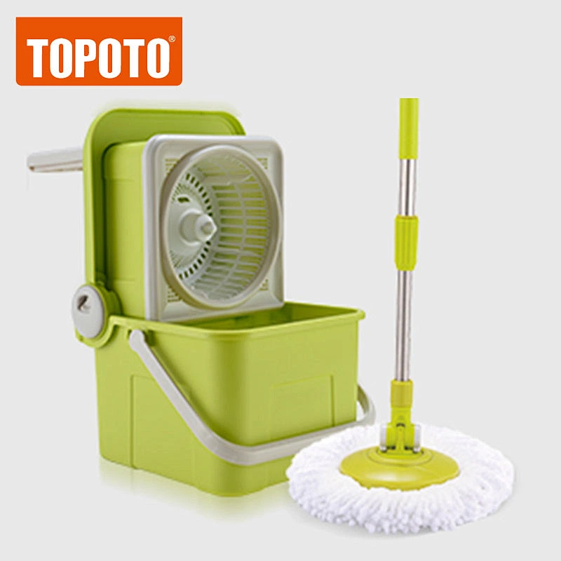 TOPOTO Online Shopping Mop Folding Bucket Magic Spin Mop