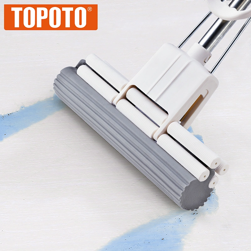 TOPOTO Window Floor Telescopic PVA Sponge Cleaning Mop