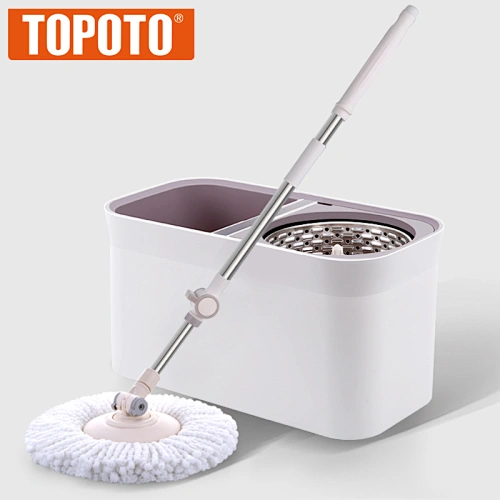 TOPOTO New Design Turbo Mop Stainless Steel Mop Bucket