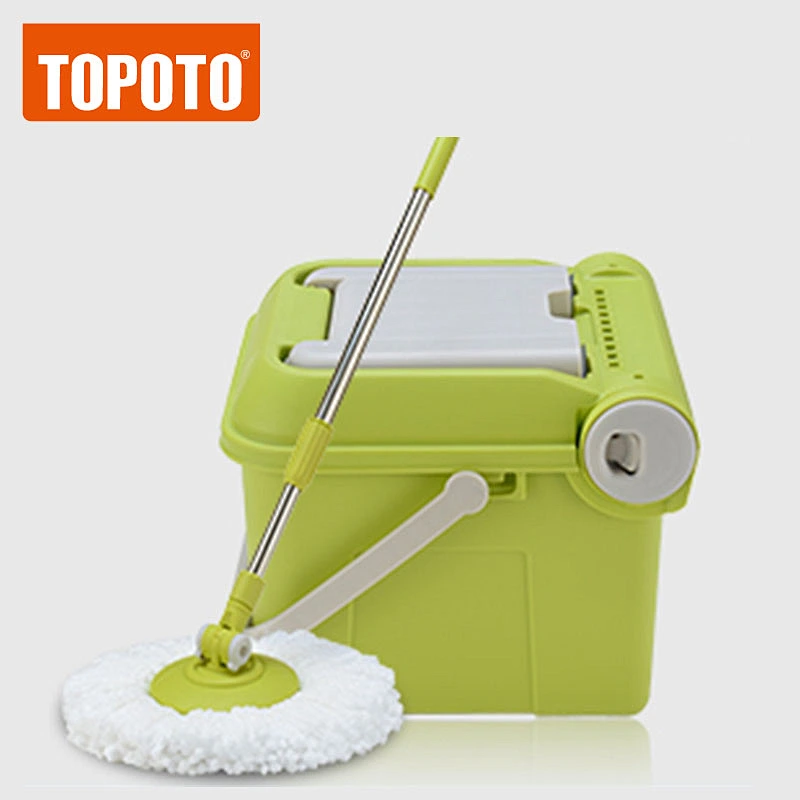 TOPOTO Online Shopping Mop Folding Bucket Magic Spin Mop
