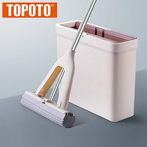TOPOTO Magic Easy Collapsible Sponge PVA Folding Mop