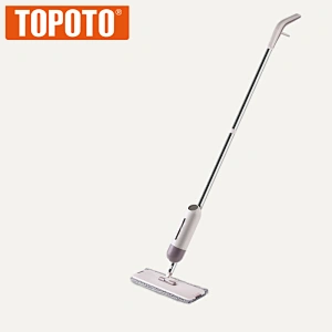 TOPOTO Microfiber Floor Cleaning Portable Water Spray Mop