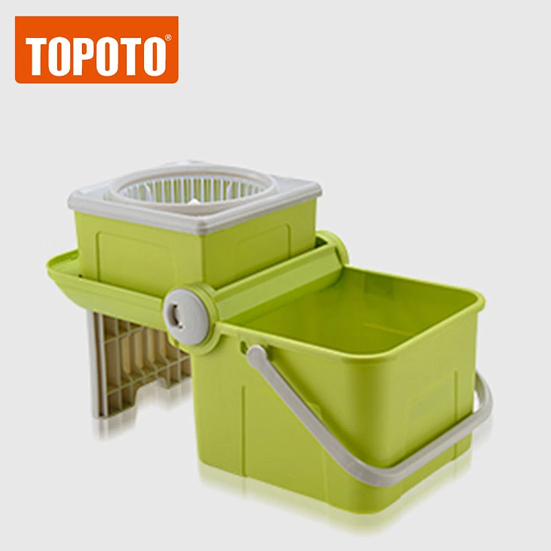 TOPOTO Online Shopping Mop Folding Bucket Magic Spin Mop