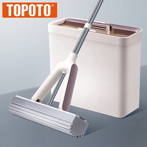 TOPOTO Innovative Design Magic Water Absorbing PVA Sponge Mop