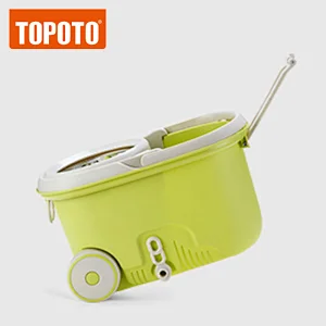 TOPOTO As Seen On TV China Microfiber Cute Walkable House Cleaning Magic Mop 360 Spin Mop And Bucket