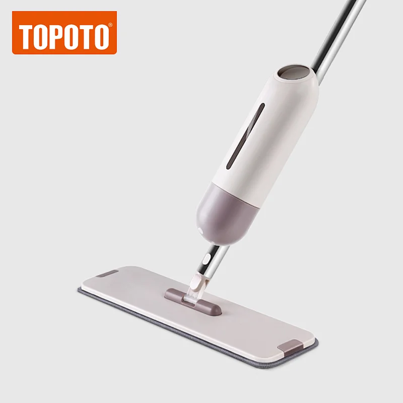 TOPOTO Easy Use Magic Wood Floor Microfiber Water Spray Mop