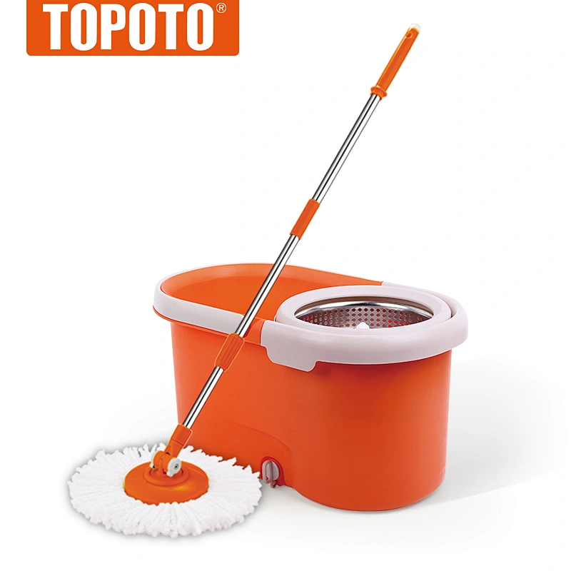 TOPOTO Best Selling Household Easy Clean 360 Magic Cleaning Floor Rotary Mop With Microfiber Mop Head