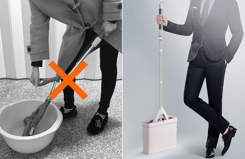 Easy use PVA sponge mop