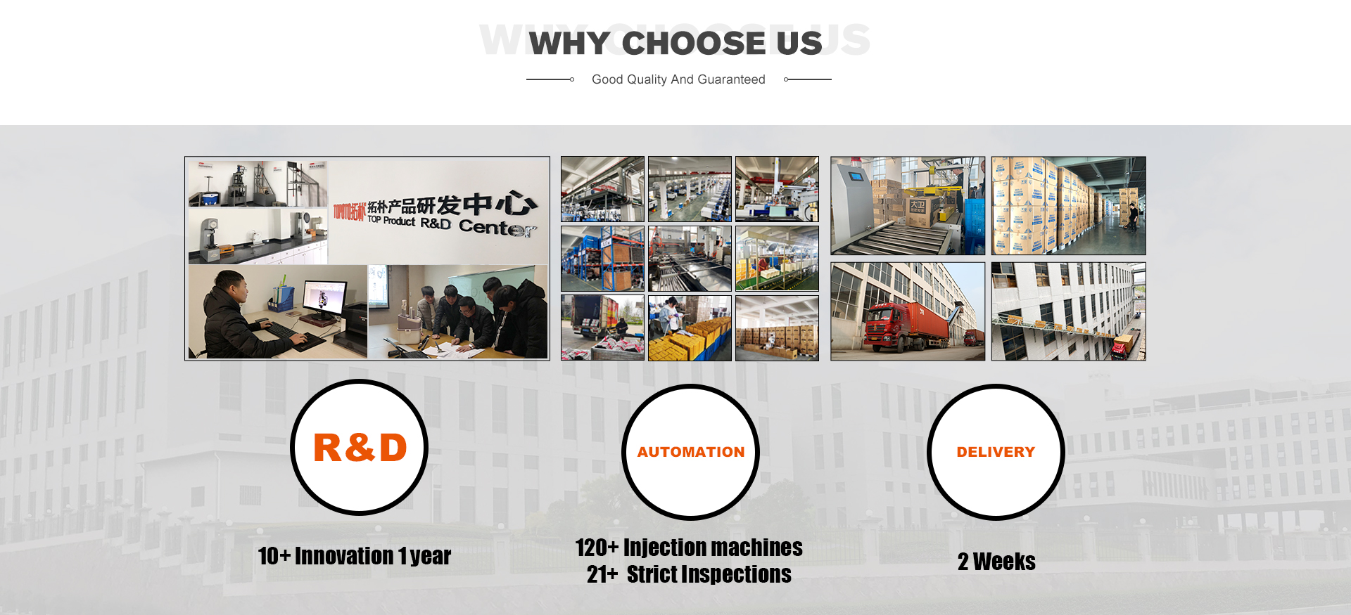 why choose us company advantage