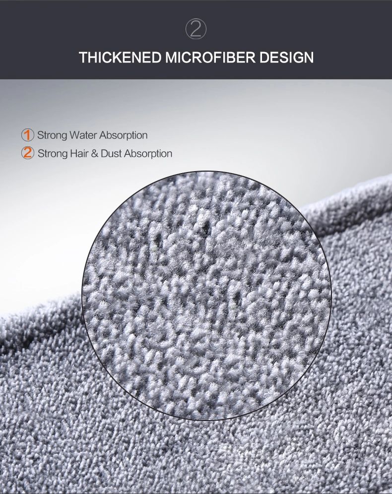 Thickened Microfiber Design Flat Mop