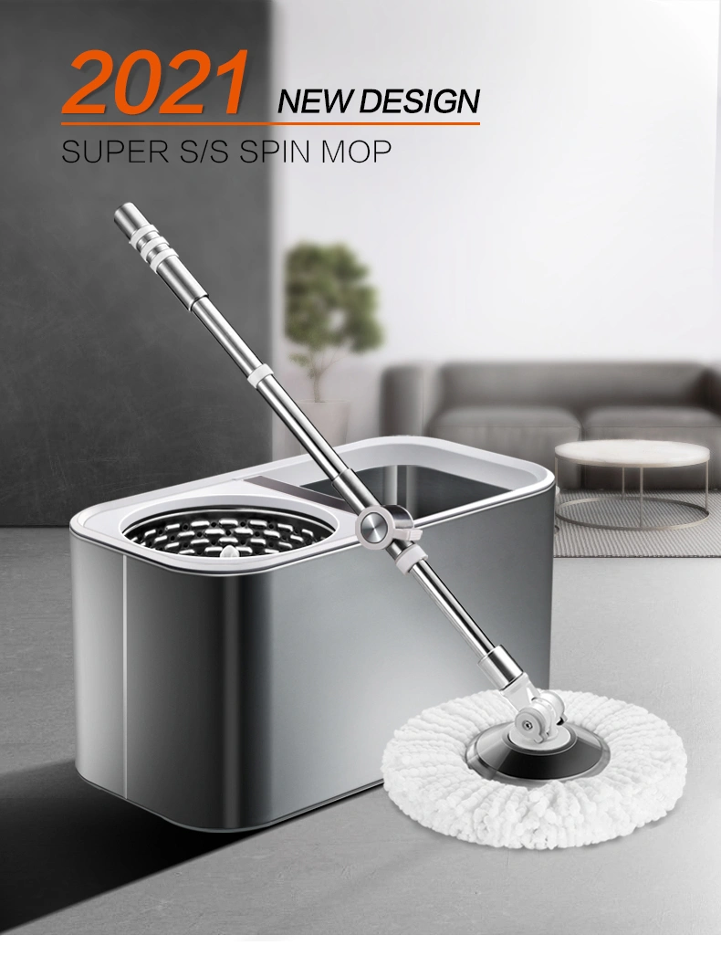 2021 New Design Super S/S Spin Mop