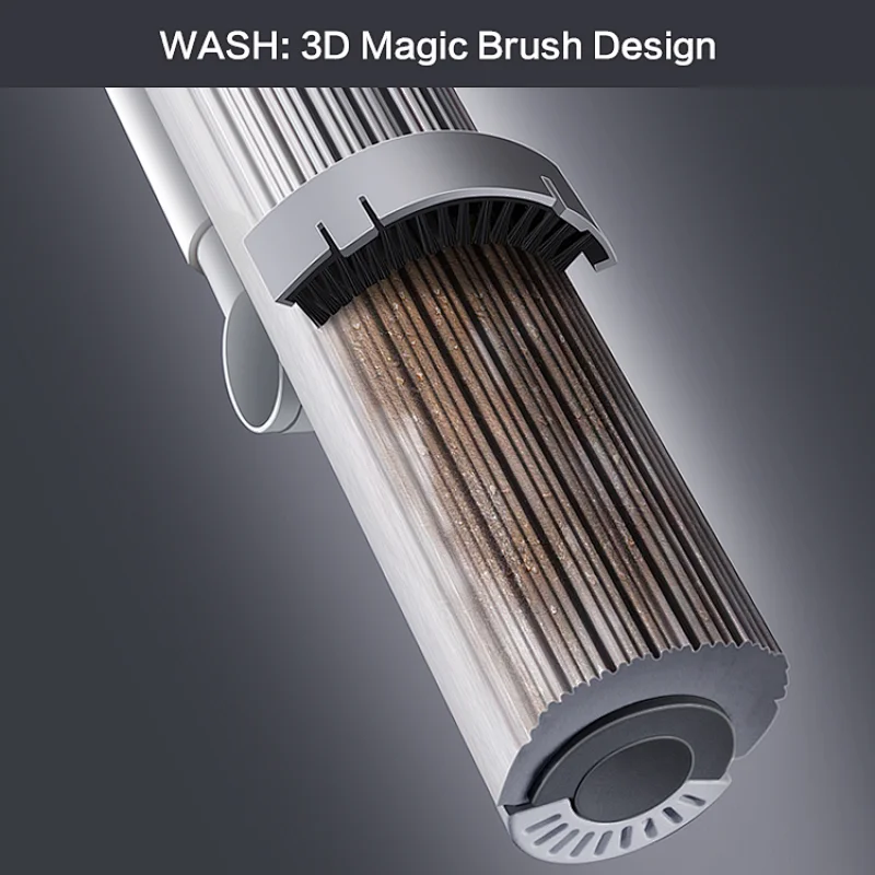 TOPOTO Thickened Mop Head Telescopic Clean Hand Free Pva Spin Magic Mops New Pva Mop With Bucket