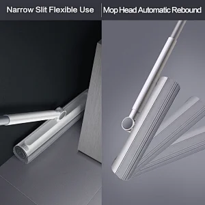 TOPOTO Thickened Mop Head Telescopic Clean Hand Free Pva Spin Magic Mops New Pva Mop With Bucket