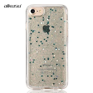 aikusu anti gravity for iphone 6 7 8 x xs max xr cell glitter pink phone cases cover
