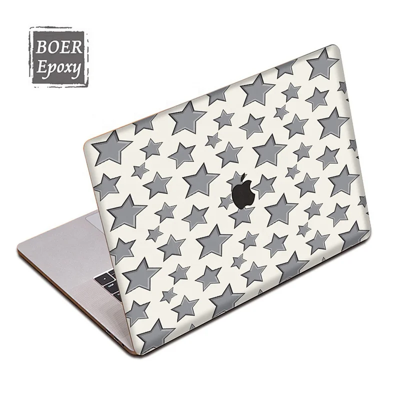 Boer epoxy high quality control protection stickers for apple macbook pro 15 retina laptop skin for Macbook air