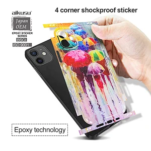 aikusu OEM ODM manufacturer 12 pro max decal vinyl sticker 12 pro mobile skin software for iPhone 12 mini phone skin wrap