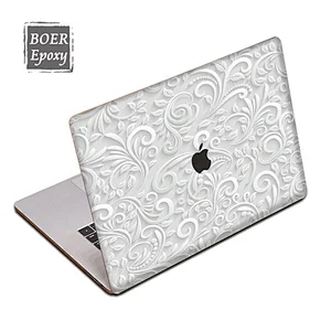 Boer epoxy high quality control protection stickers for apple macbook pro 15 retina laptop skin for Macbook air