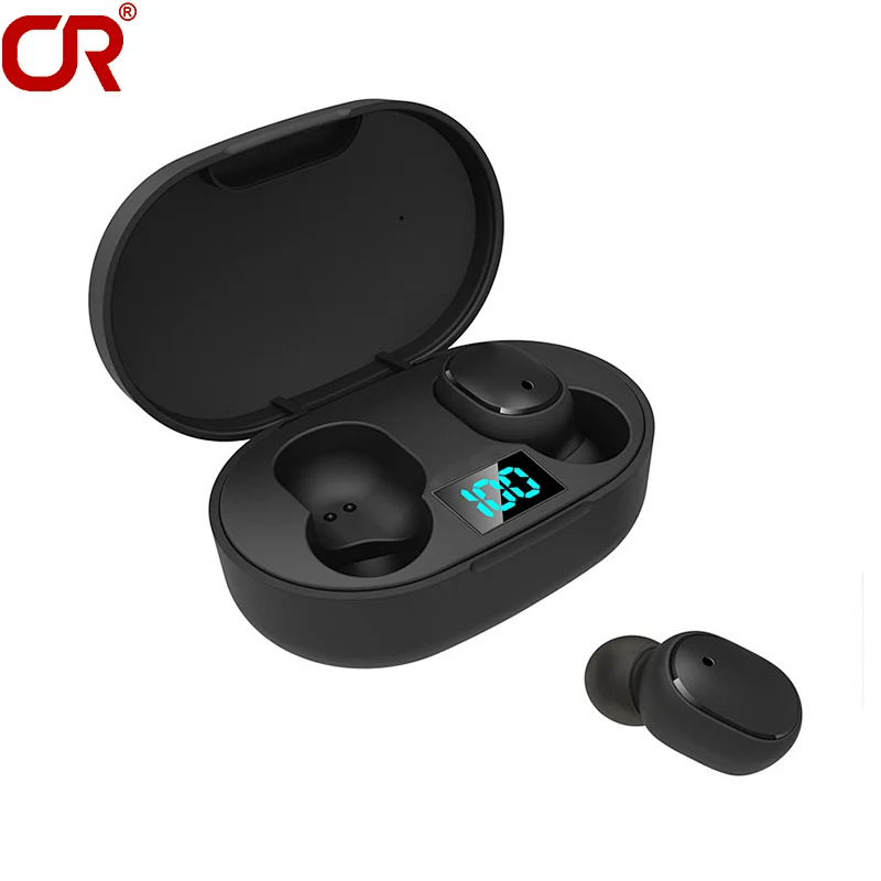 E6s TWS earbuds with Led Display Auto pairing