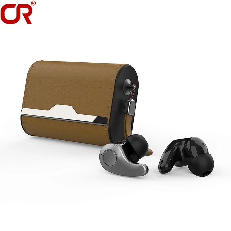 TWS Wireless charge earbuds Multi-function BT5.0 earphones with charging box 2000mah wireless phone charge