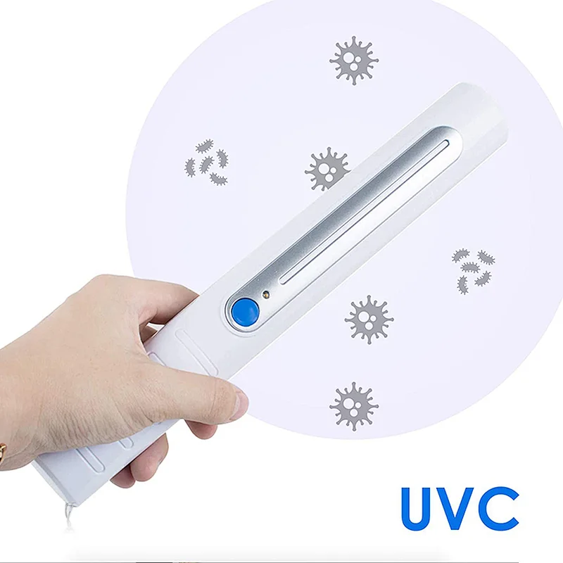 Portable Ultra-portable UVC Sterilizer LED Flashlight Handheld Uv Disinfection Stick Uv Sterilization Light Bulb