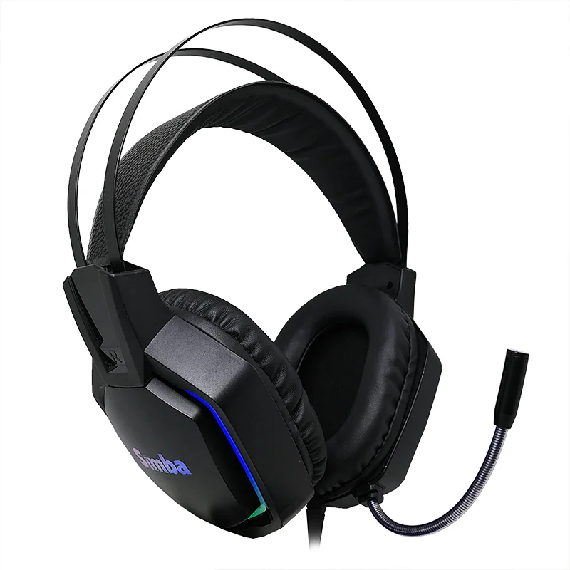 High quality Headset High Quality GH-10  Gaming Headphone With Adjustable RGB Headset Gaming Microphone