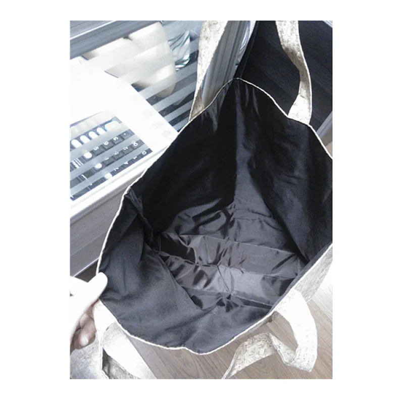 Boshiho hot selling customized cork tote bag vegan cork bag blank tote bag